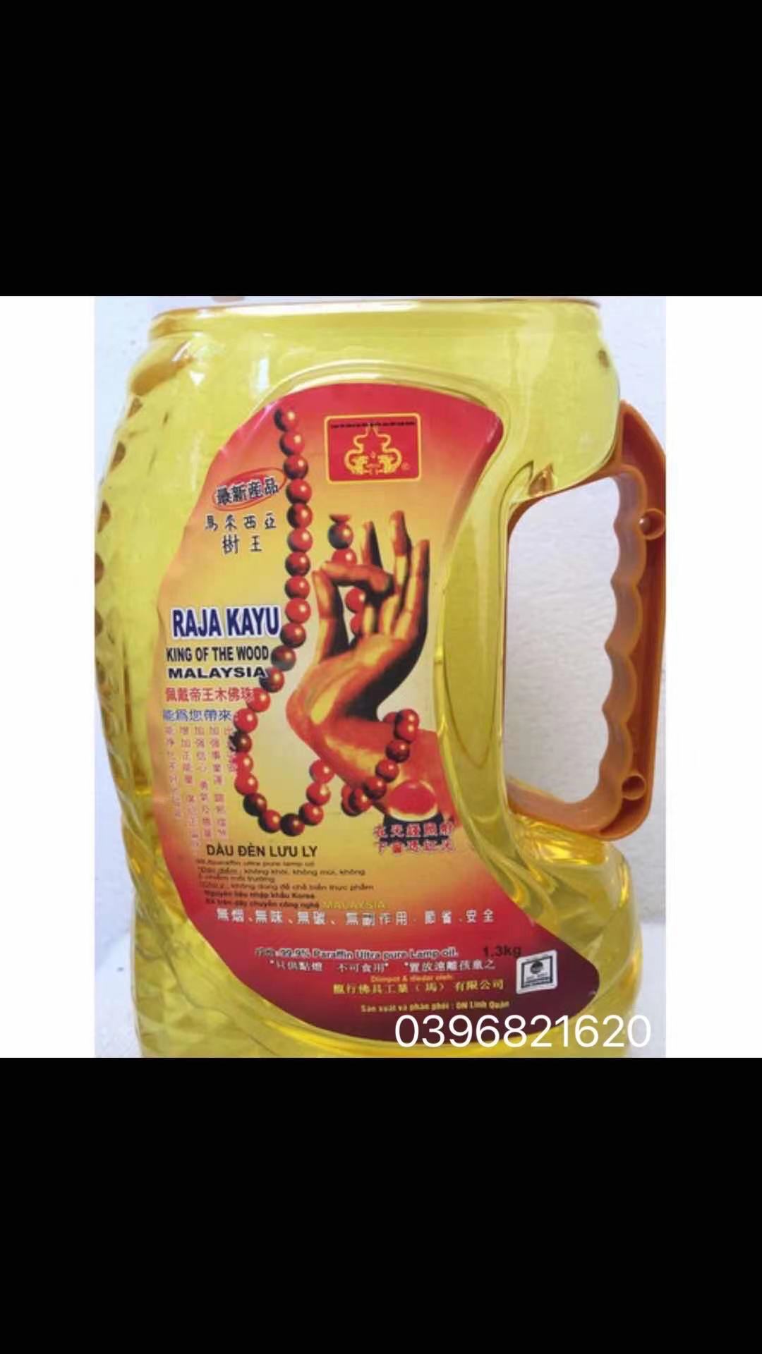 Dầu cát tường lưu ly màu vàng 1 lít