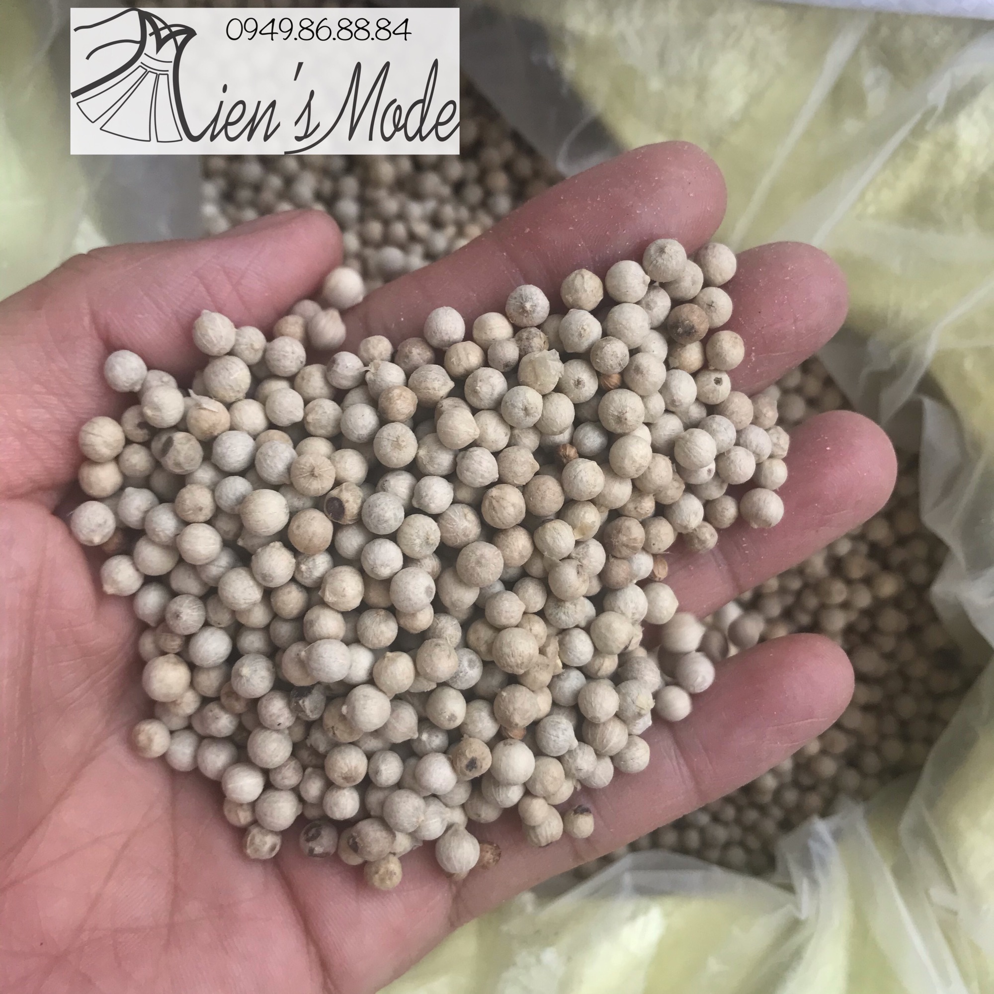 100gr Tiêu sọ ( tiêu trắng)