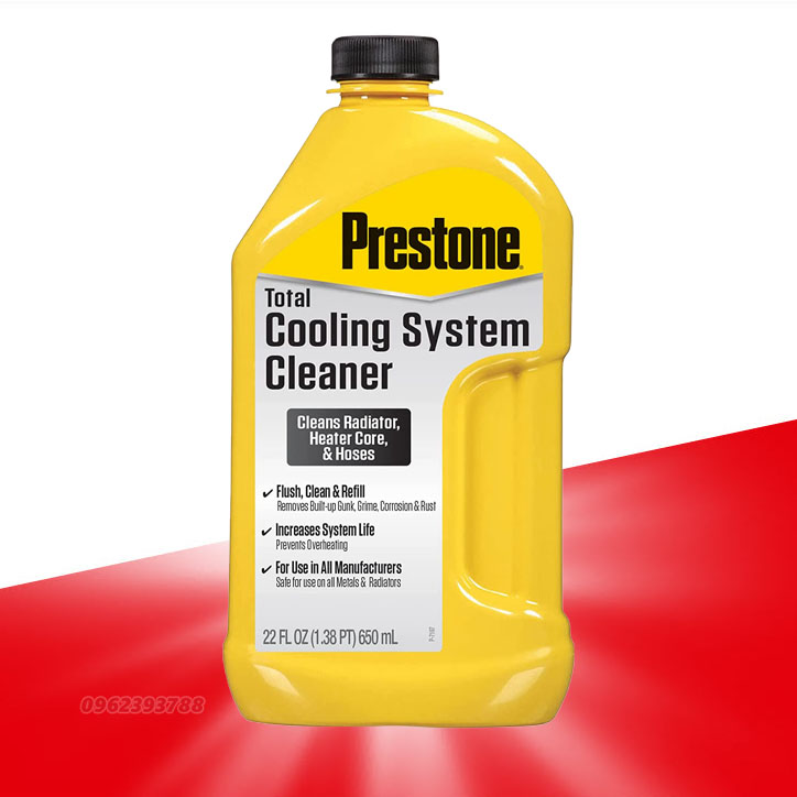 Vệ Sinh Két Nước Làm Mát Prestone Radiator Flush Cleaner 650ml