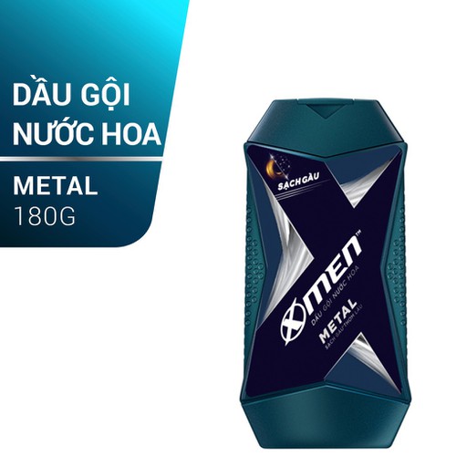 Dầu gội nước hoa X-Men Metal sạch gàu thơm lâu 180g