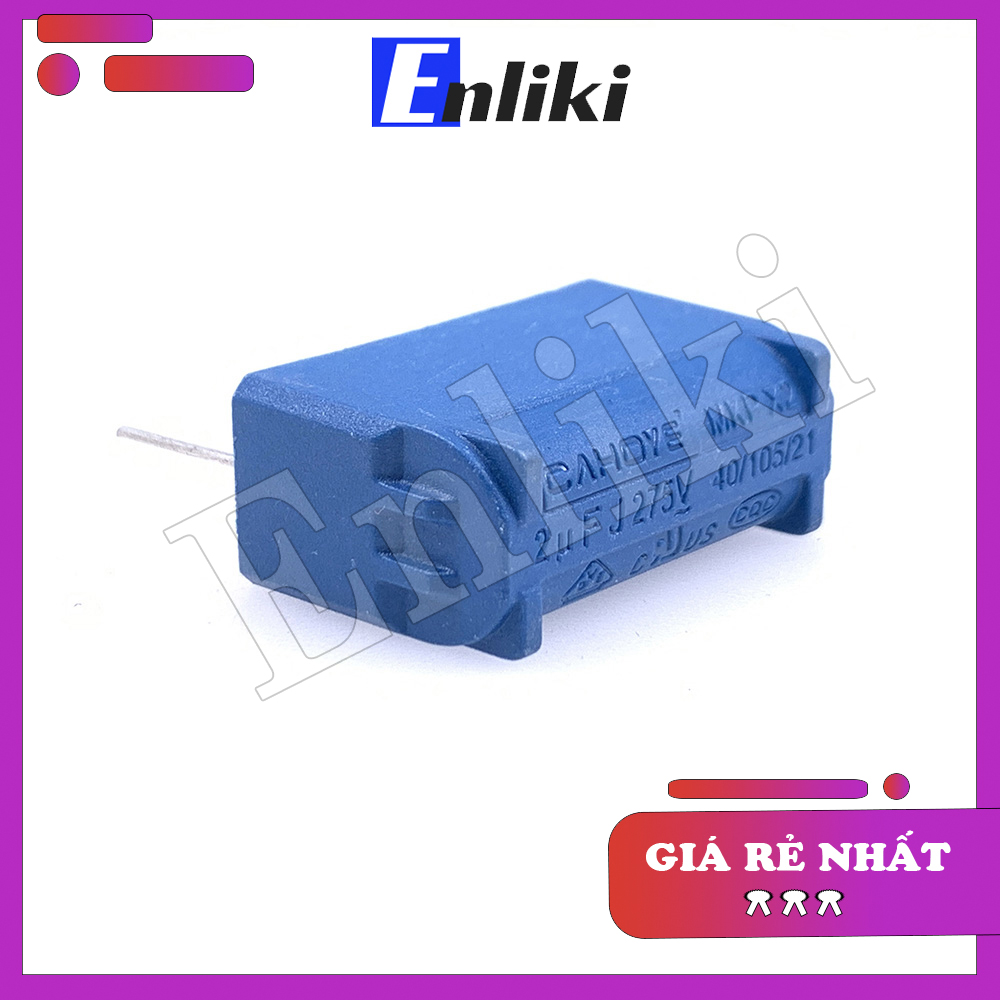 Tụ Bếp Từ 2uF CAHOYE 275VAC 400VDC