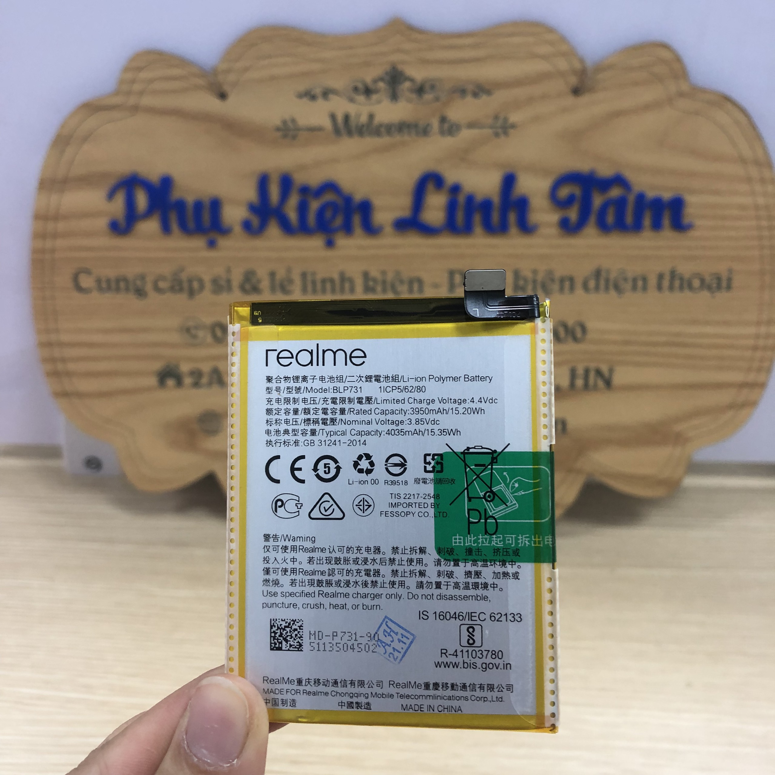 Pin Oppo Realme 5 Pro BLP731