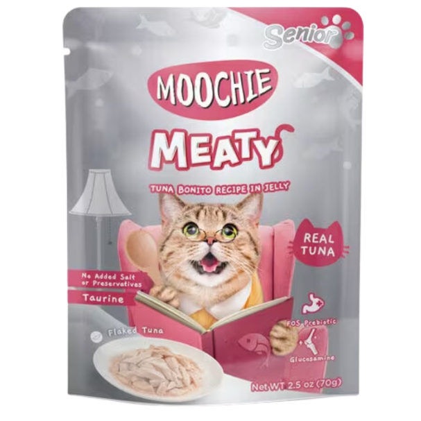 Pate cho mèo Moochie nhập khẩu Thái Lan gói 70g