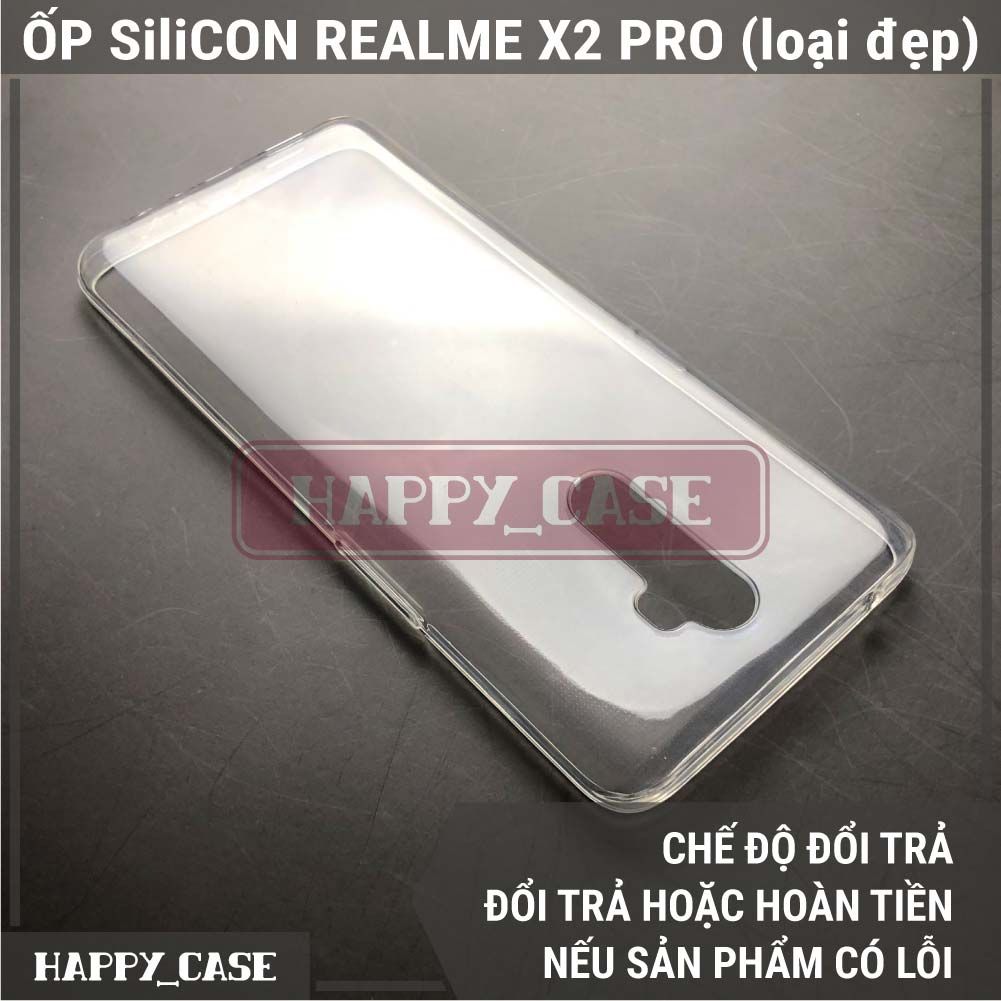 Ốp Điện Thoại Realme X2 Pro (LOẠI ĐẸP) Thin Transparent Silicon