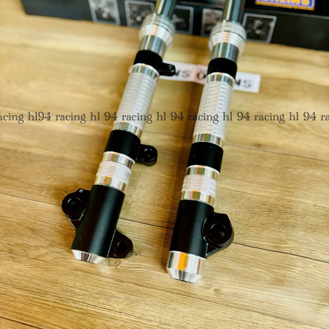 Phuộc phay Ohlins Vario Click 2018-2023 lắp đặt như zin
