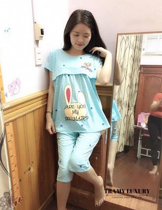 Bộ bầu lửng kết hợp sau sinh cho mẹ