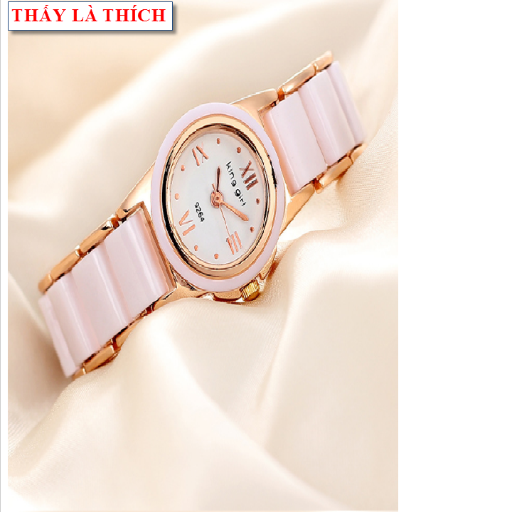 [HCM]( Tặng thêm 1 viên pin ) Đồng hồ Nữ lắc tay dây cá tính