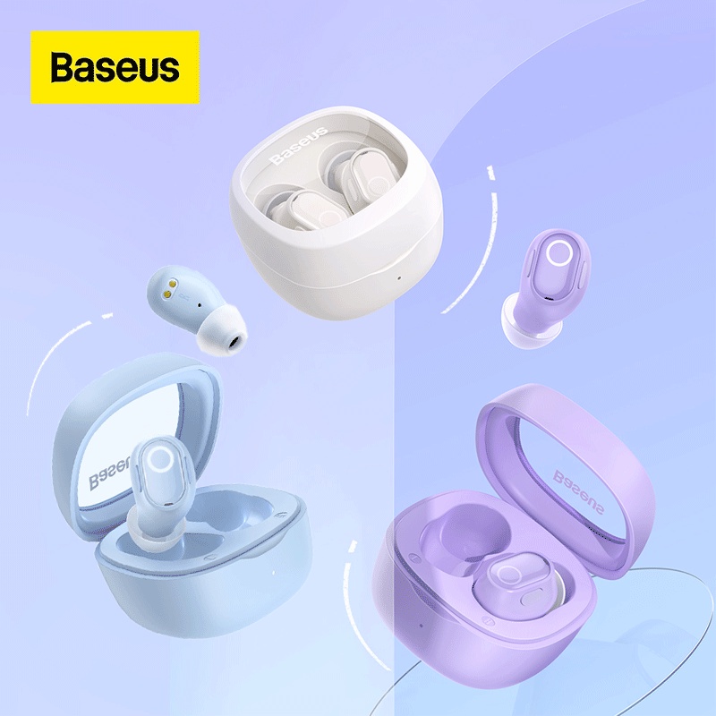Tai nghe Bluetooth TWS Baseus Bowie WM02 V5.3, Pin 5H - Nhất Tín Computer