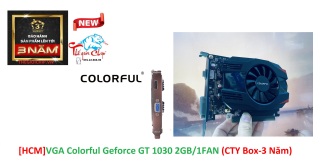 [HCM]VGA (Cạc màn hình) Colorful Geforce GT 1030 2GB 1AN (CTY Box-3 Năm) thumbnail