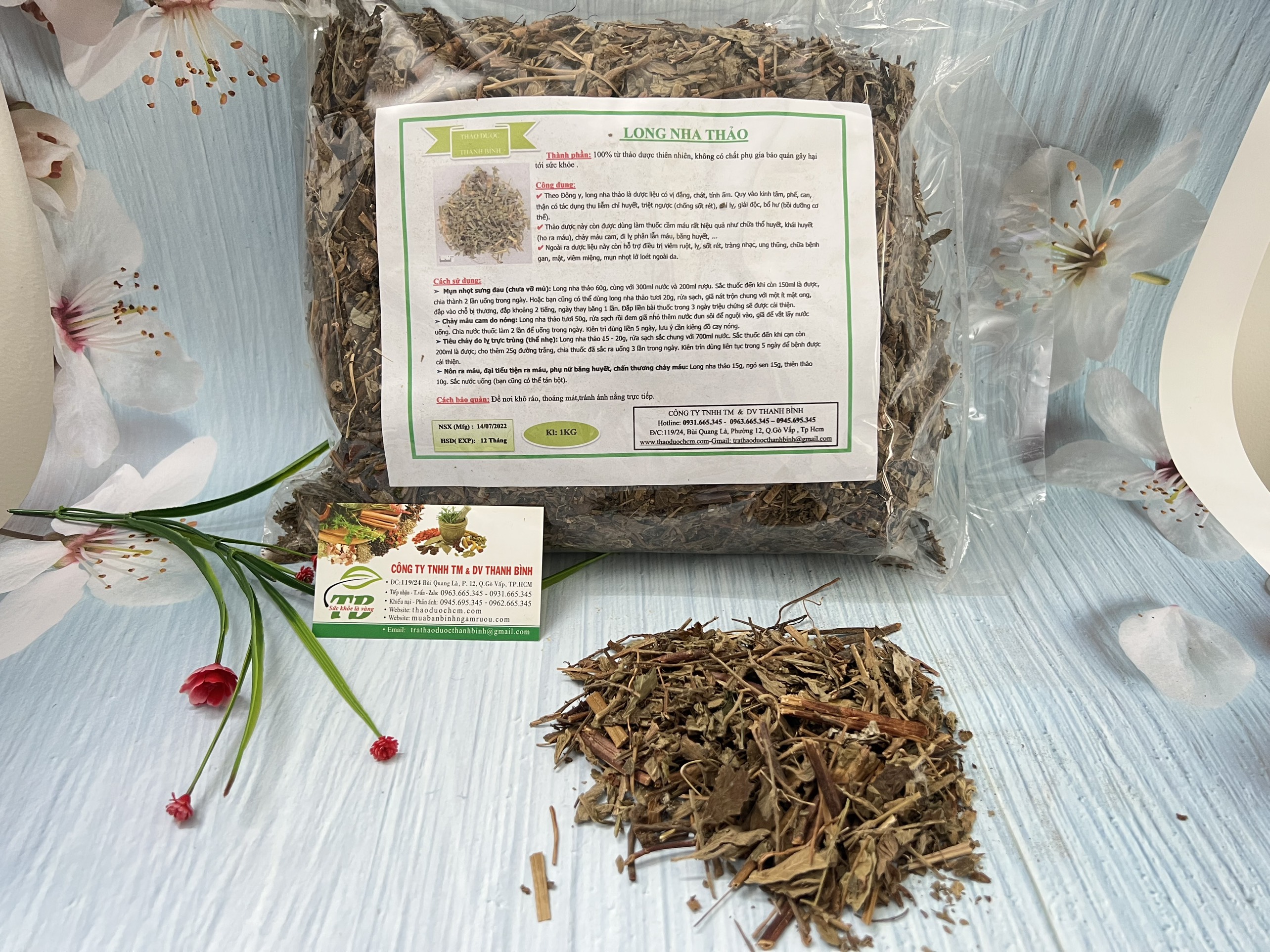 Long Nha Thảo 500G - Hàng Công Ty Chất Lượng