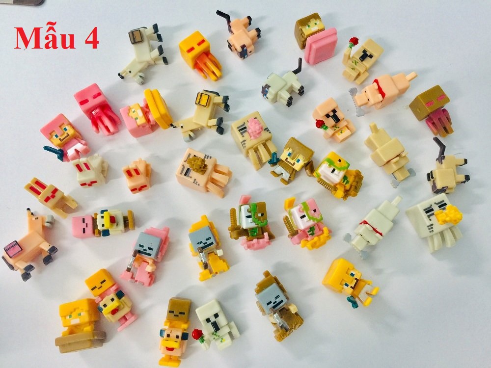 [HCM]Random nhân vật mini Minecraft dễ thương