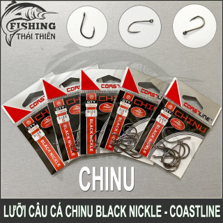 [HCM]Lưỡi câu cá Chinu Black Nickle Coastline gọng U cực bén thumbnail