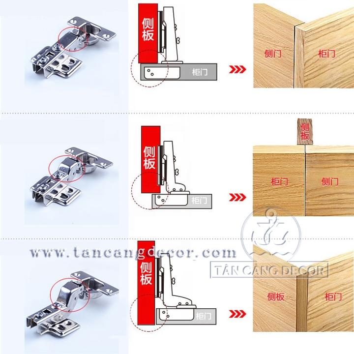 Bản lề giảm chấn Bros – Kiểu C