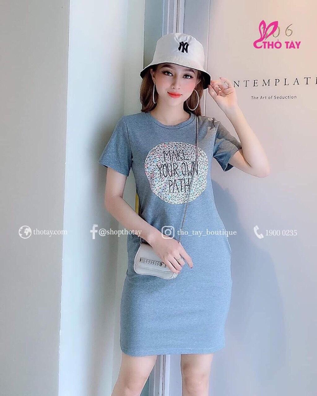 Đầm thun ôm body sang chảnh siêu hot 2020đm