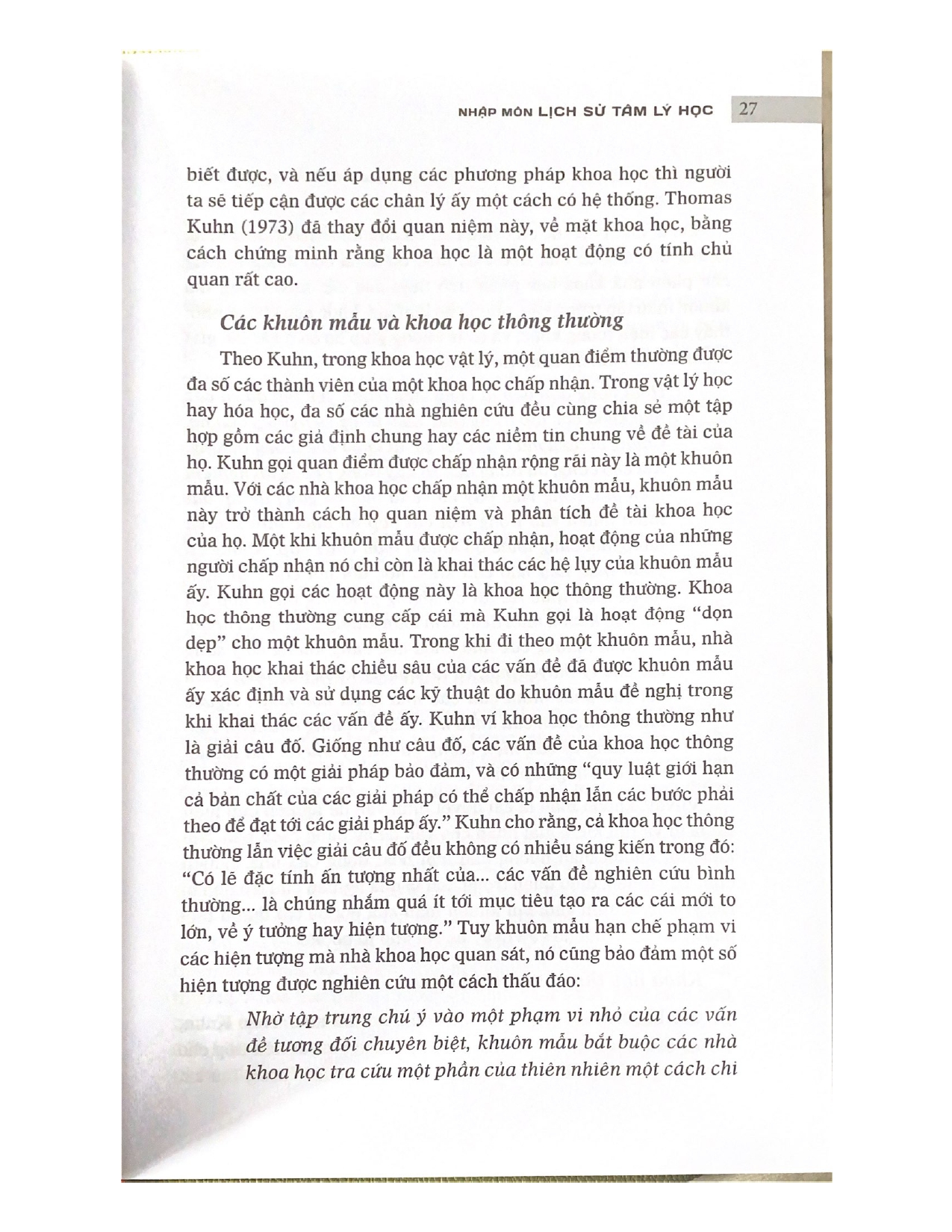 Sách - Nhập Môn Lịch Sử Tâm Lý Học-Vanlangbooks