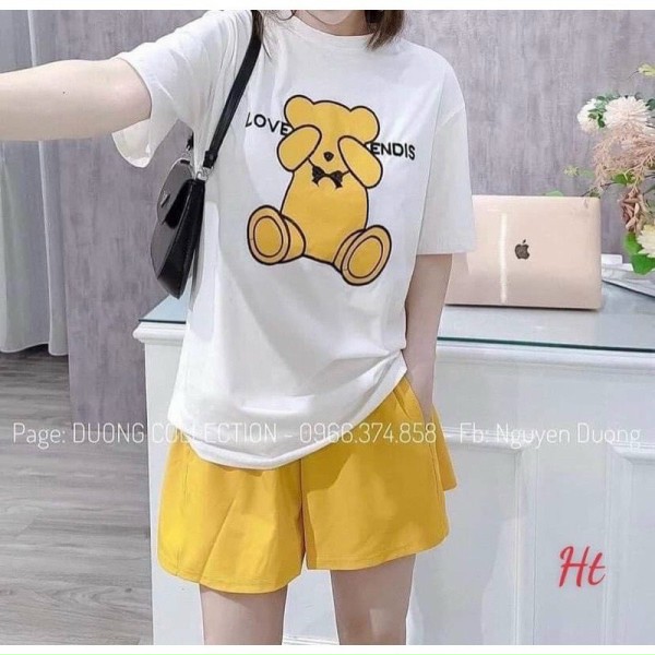 bộ đùi gấu che mặt HT12