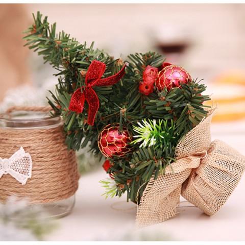 ( Tặng kèm dây đèn nháy) Cây thông noel mini để bàn, Cây thông noel.