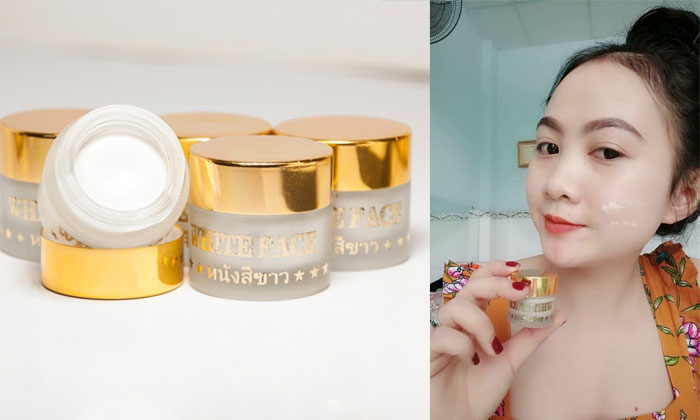 Kem Dưỡng Trắng Da Mặt White Face Thái Lan