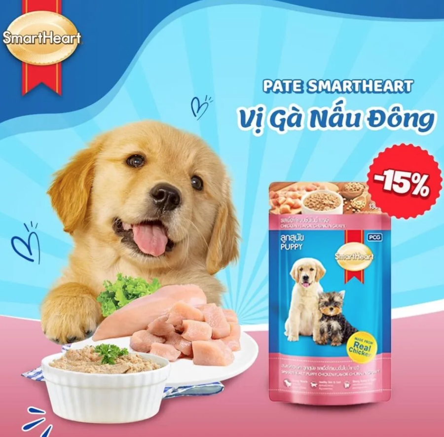 Pate cho chó Smart Heart