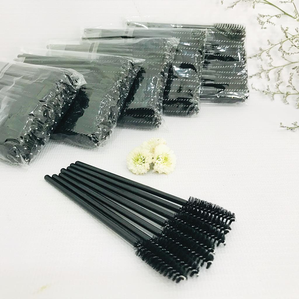 [HCM]Chổi chải mày mi - màu đen ( Bịch 50 cây )