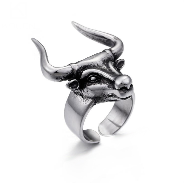 Nhẫn nam thần thú titanium cá tính, mạnh mẽ nhiều lựa chọn