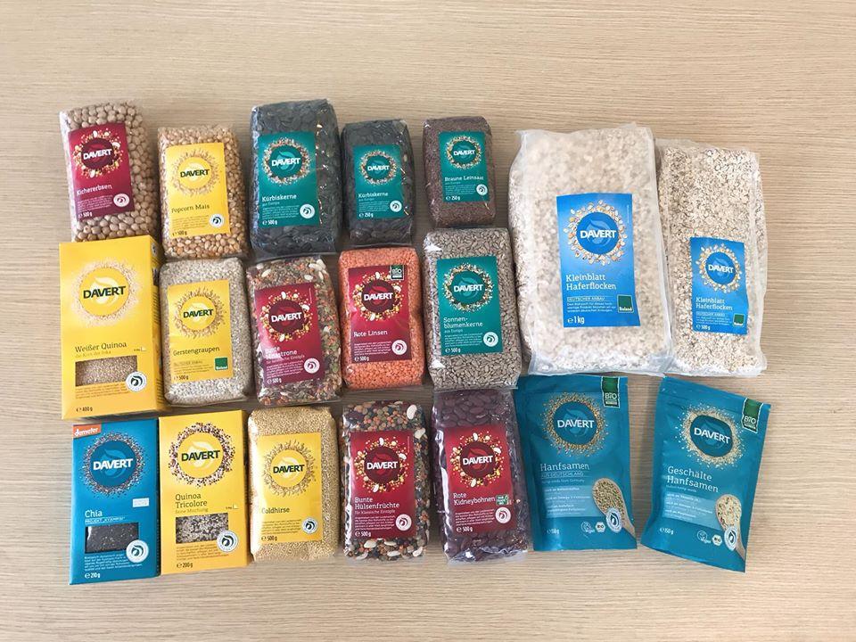 Yến mạch cán nhỏ hữu cơ Davert (500g)