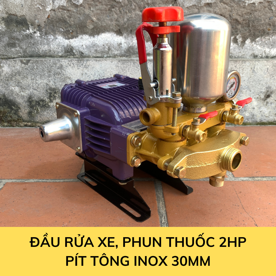Đầu rửa xe, phun thuốc 2HP HUSSTIL
