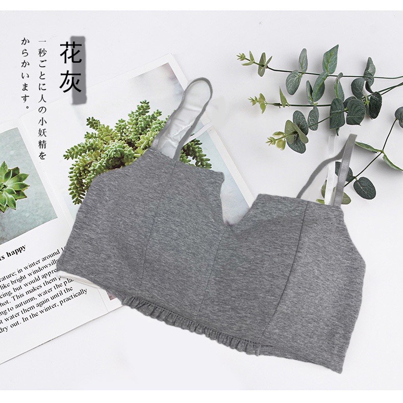 Áo Ngực 2 Dây Cotton DAN L&U Mút Mỏng 2 quây 1805
