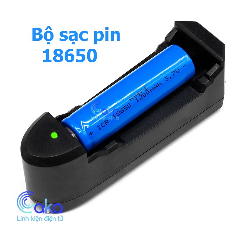 Đế sạc pin 18650/16340/14500/10440 1 pin