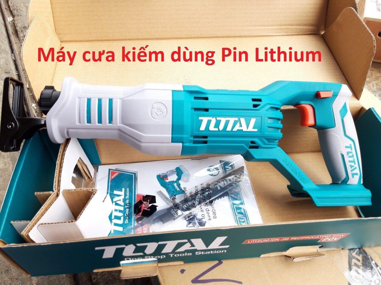 20V Máy cưa kiếm dùng pin Total TRSLI1151 (KÈM 1PIN + 1 SẠC 20V)