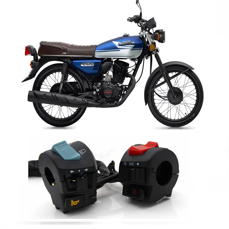 [HCM]Bộ cùm công tắc điều khiển mô tô EN125 HJ125 GD110 YB125 Husky125 GPX legent 150