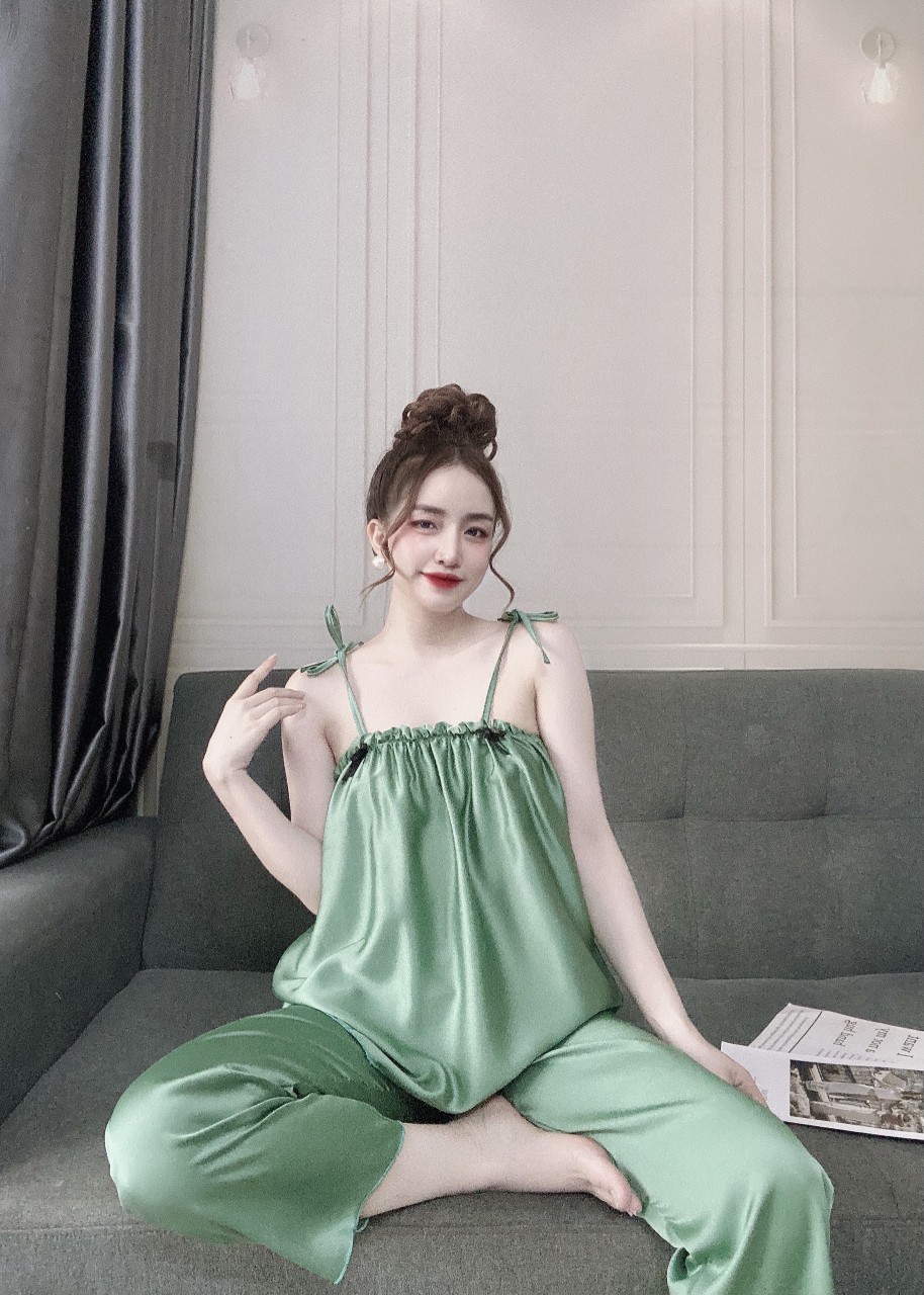 SET BỘ LỤA SATIN 2 DÂY (<60kg)