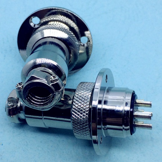 Bộ giắc cắm đực và cái M19 4 chân
