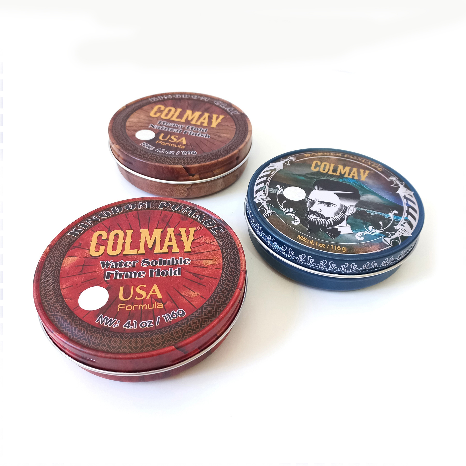 Sáp Vuốt Tóc Colmav Barber Pomade Gốc Dầu 56g/116g