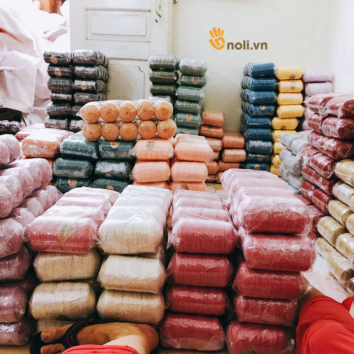 Sợi simply Craft yarn VN móc túi xách, túi tote, mũ nón cứng cáp, chắc chắn, màu sắc mộc mạc, tự nhiên 150g xuất xứ Việt Nam