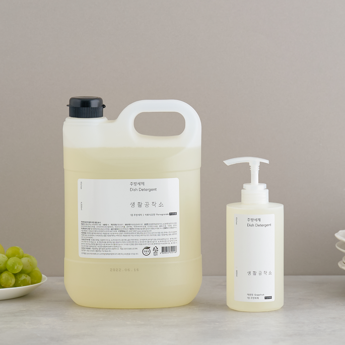 NƯỚC RỬA CHÉN GỐC THỰC VẬT SAENGONG HÀN QUỐC Can 4L