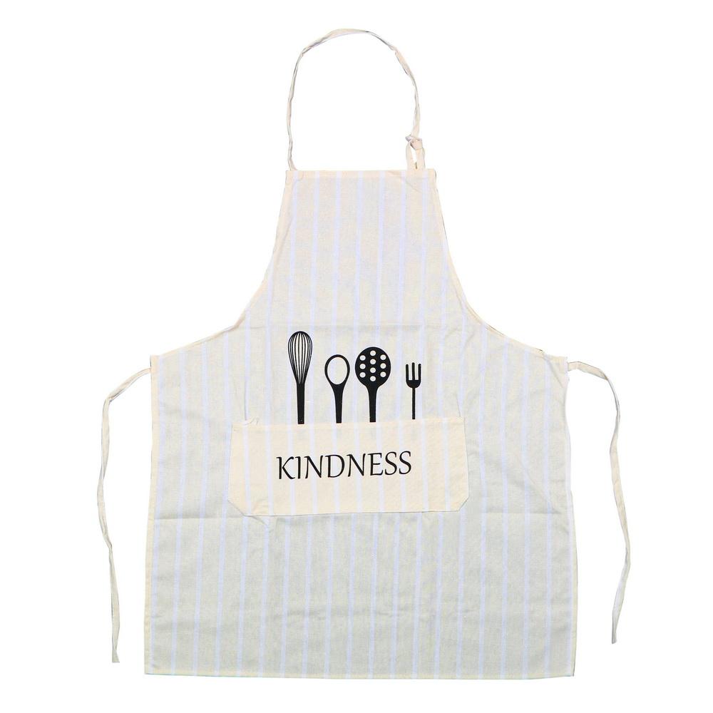 For Baking Cotton Home Kitchen Chef Restaurant Waiter Aprons Fashion For Man Woman Cooking Apron With Pockets Adjustable Print Pattern Apron