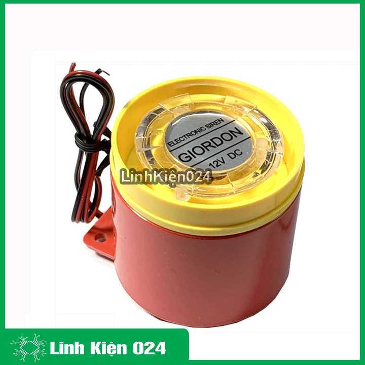 Còi hú báo động 1 tiếng cảnh sát 12vdc