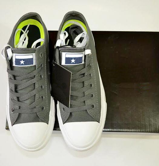 [HCM]Giày Vải Sneaker Bata Thể Thao CK2 Cổ Thấp Xám Nhạt Nữ