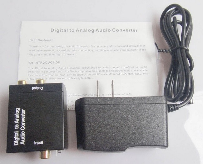 [HCM]Bộ chuyển OPTICAL sang AUDIO AV