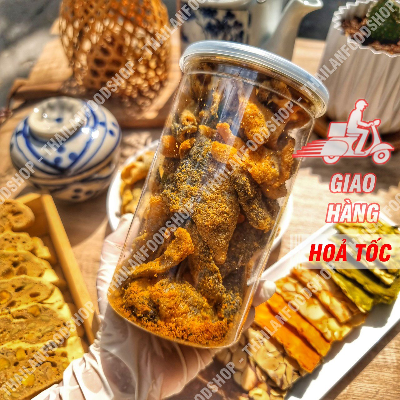 Da Cá Trứng Muối - Lon 200gr