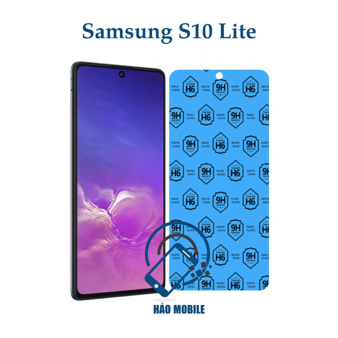 Dán cường lực dẻo nano Samsung S10 Lite