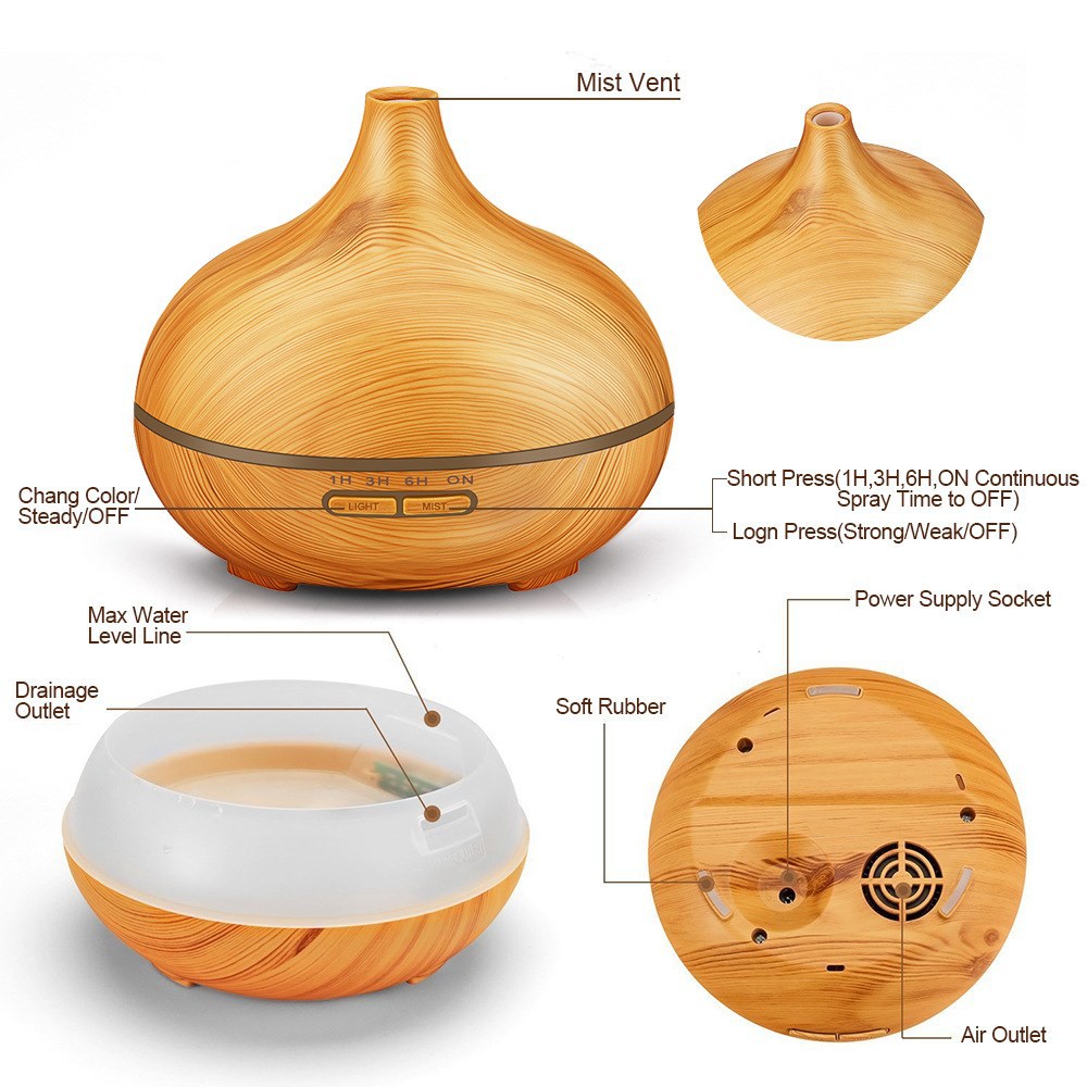 Máy xông tinh dầu cao cấp AROMA