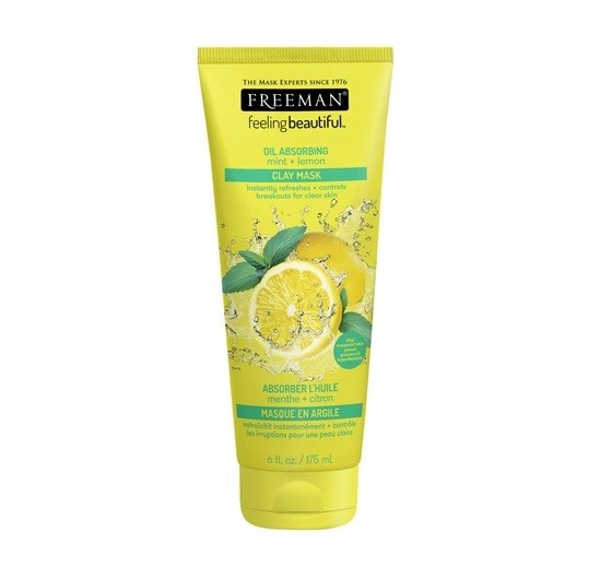 Mặt nạ đất sét trị mụn freeman chanh bạc hà - mn free mint