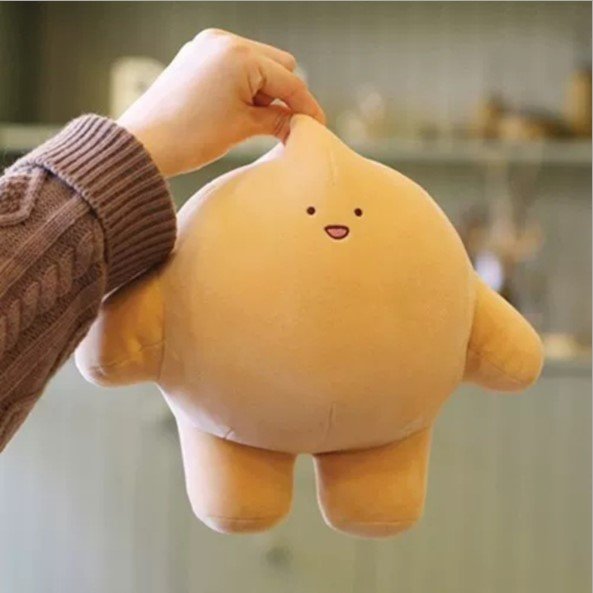 Gấu Bông Củ Tỏi Độc Lạ, Siêu Yêu 2 Size