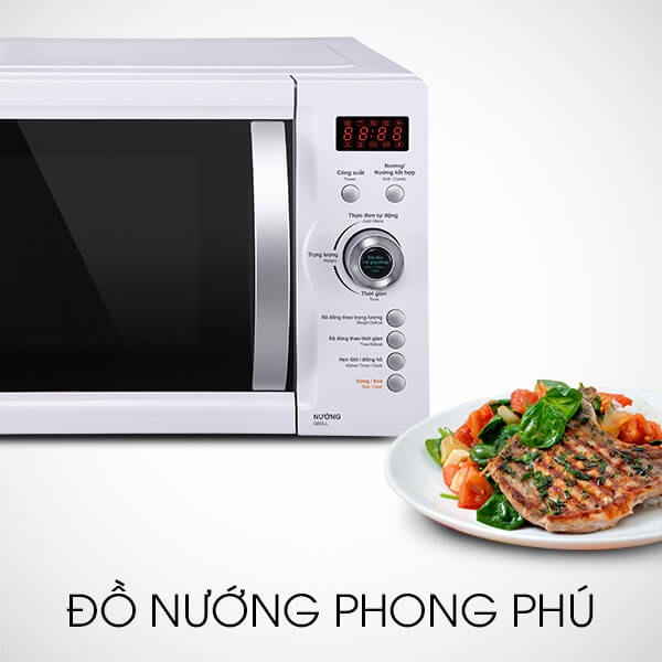 Lò Vi Sóng Sharp R-G623VN(ST) - 23 Lít Có (Giá áp dụng giao tại HN, HCM& các tỉnh liên hệ shop)