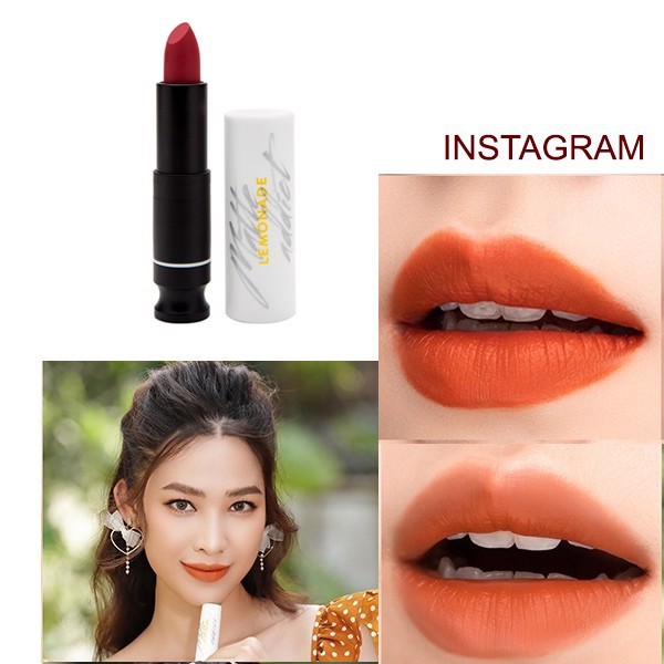 [Chính Hãng] Son Thỏi Lì Mịn, Mềm Môi Lemonade Matte Addict Lipstick