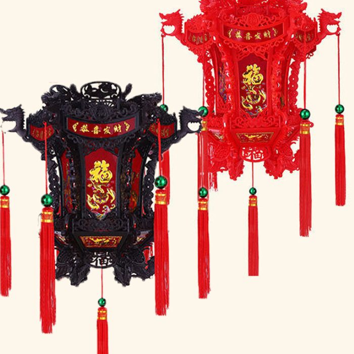 Đèn Lồng xoay 360 độ size 60X60