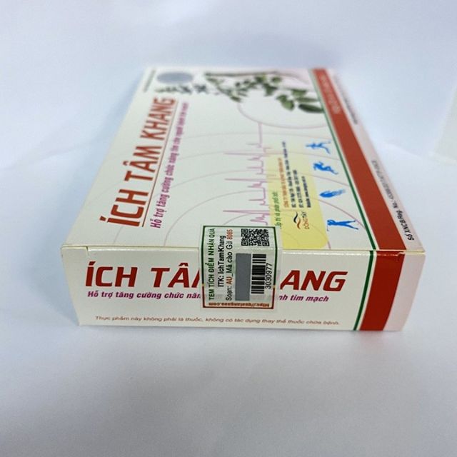 [HCM]ÍCH TÂM KHANG - VIÊN UỐNG BỔ TIM MẠCH (HỘP 30 VIÊN)
