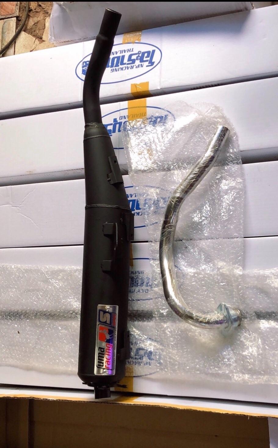 [HCM]Pô tăng UMA RACING-kèm cổ gắn EXCITER 135 -150 -WINNER